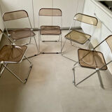 Plia 5 chairs by Giancarlo Peretti for Castelli vintage