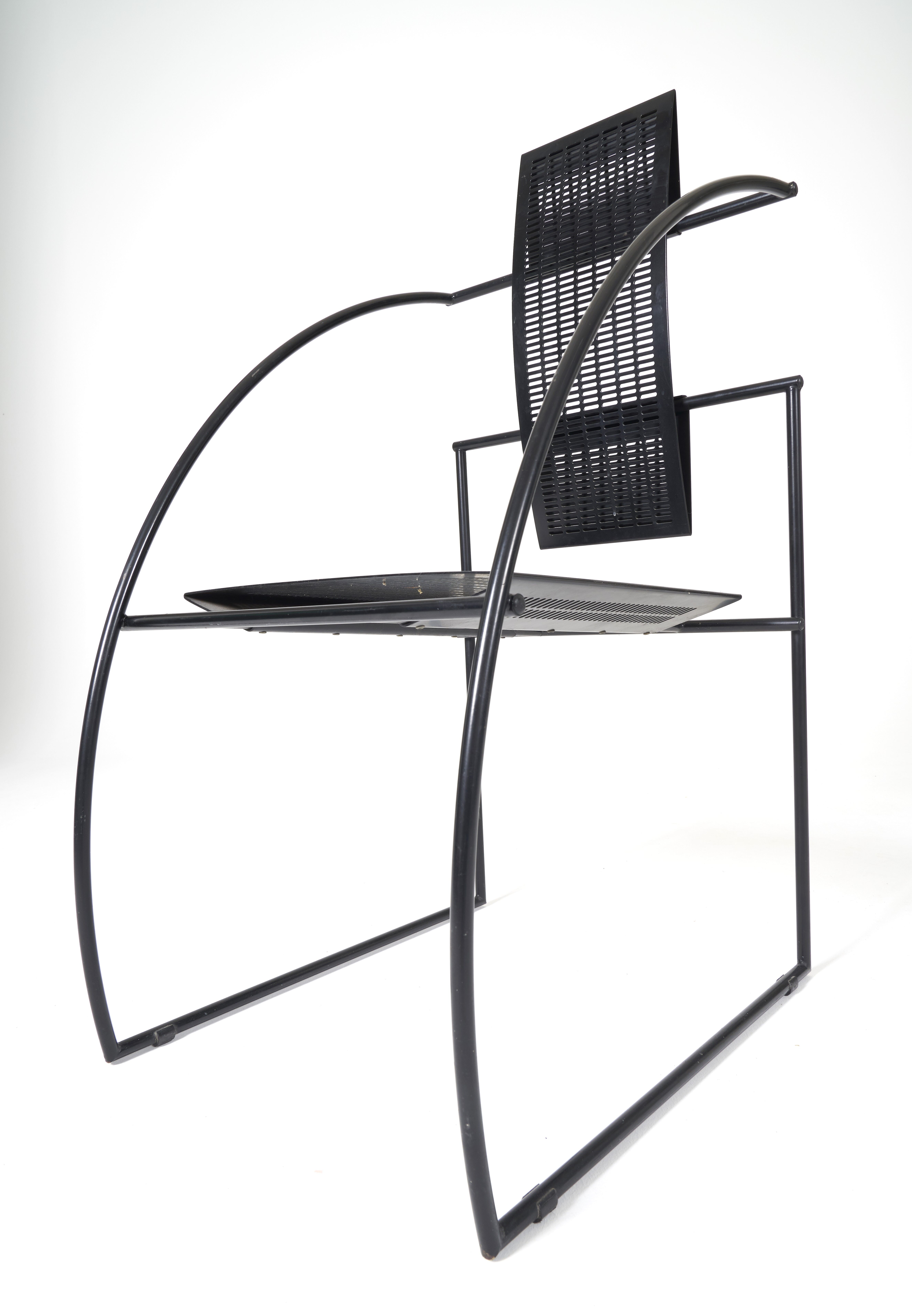Chair "Quinta" Mario Botta for Alias design 1980s