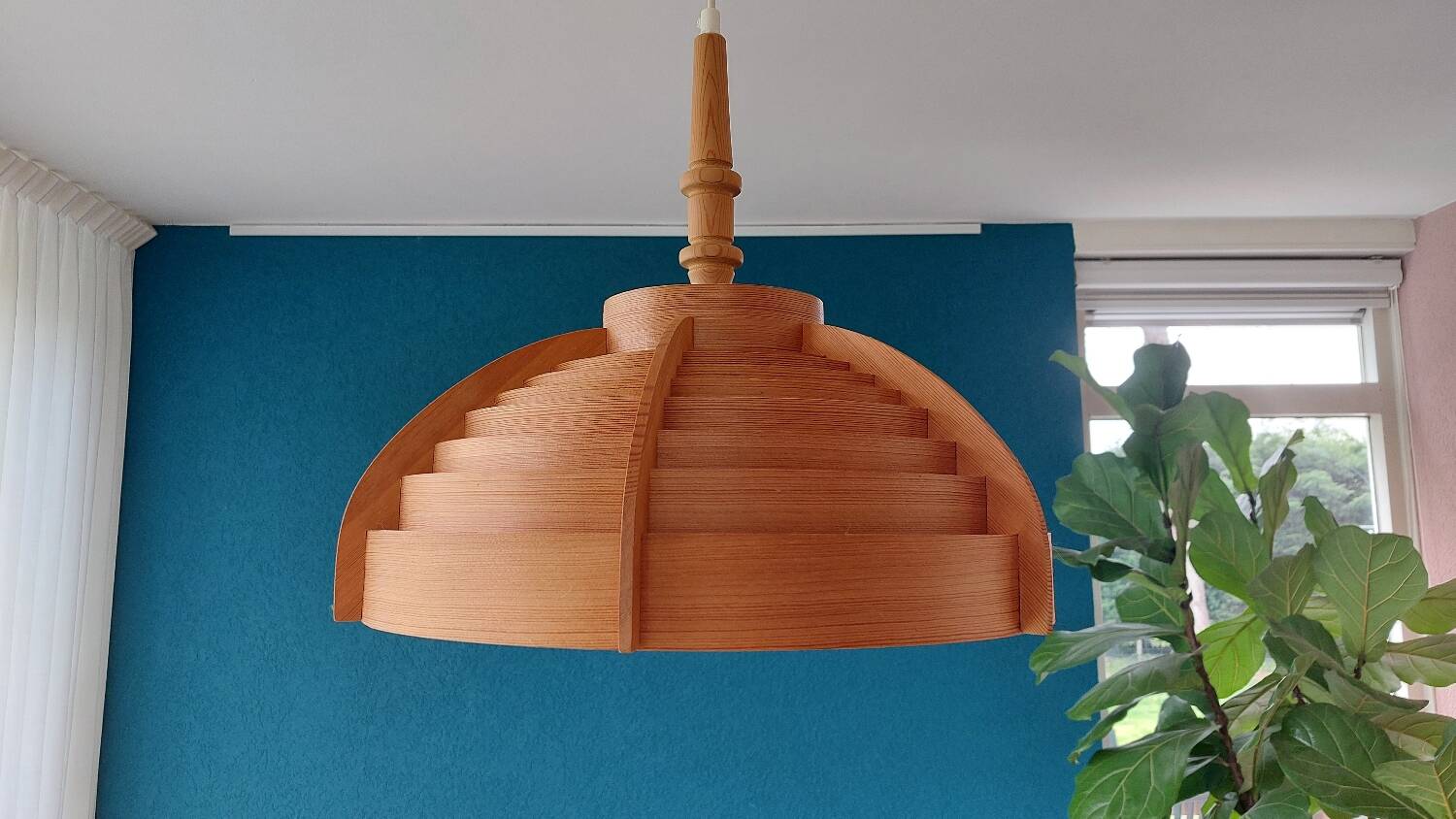 Vintage hanglamp van Hans Agne Jakobsson 1960's