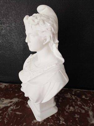 Grand buste de marianne 46cm républicaine classique - doriot