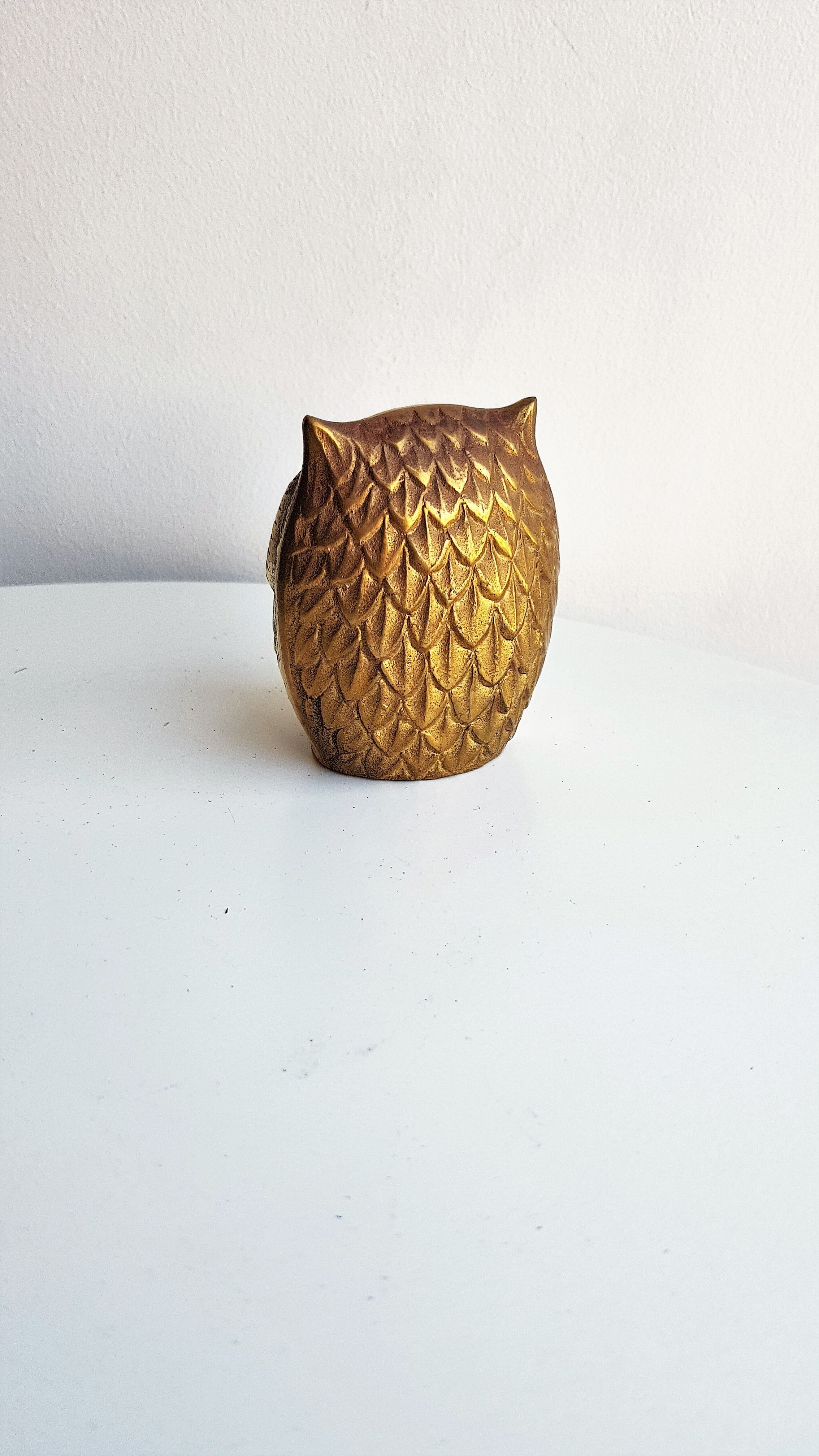 Brass owl