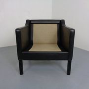 2321 Leather Armchair by Børge Mogensen for AS Fredericia Stolefabrik, Denmark, 1960s