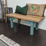 Small solid wood bench/coffee table