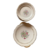 Digoin and Sarreguemines dessert service