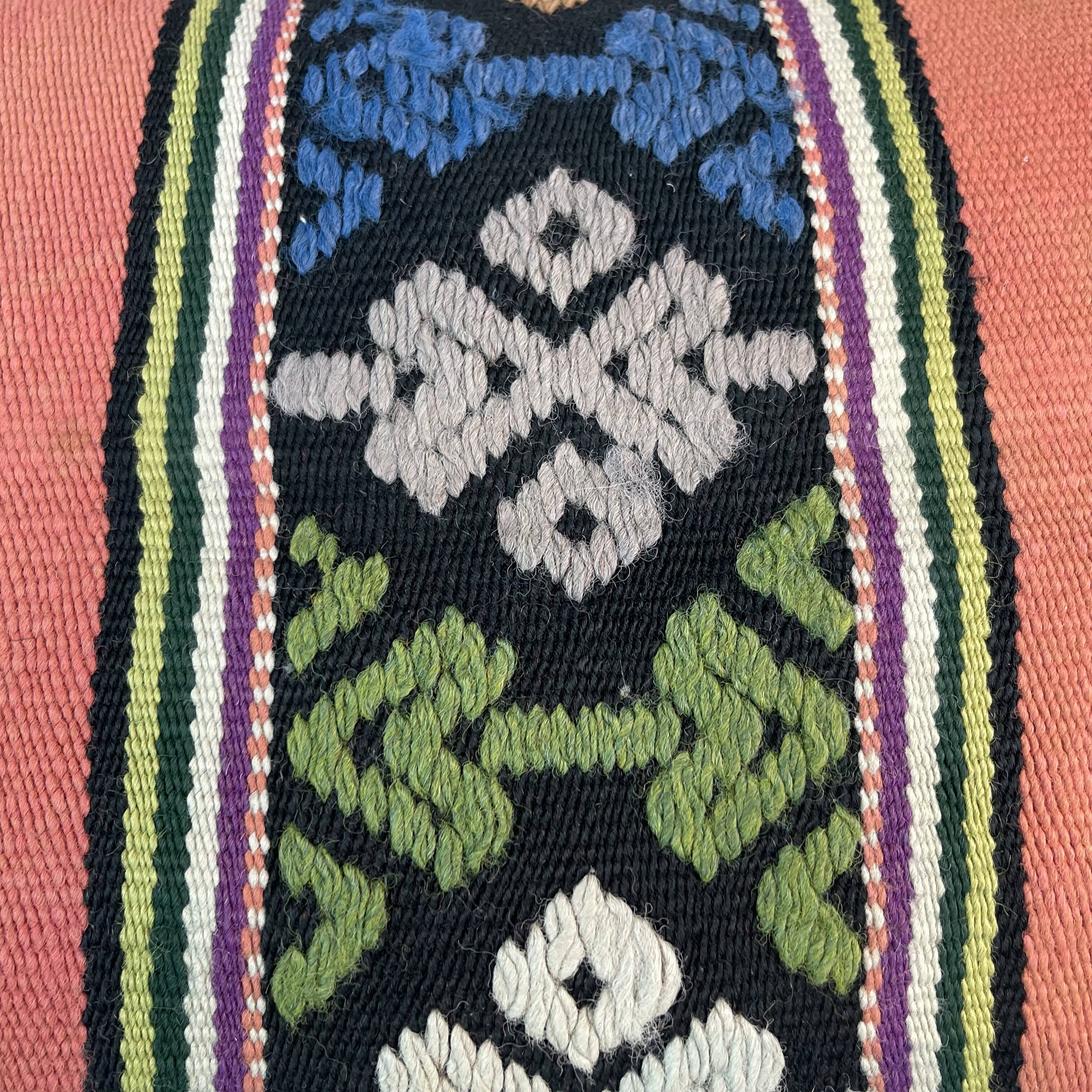 Housse de coussin kilim turc vintage 30x50cm