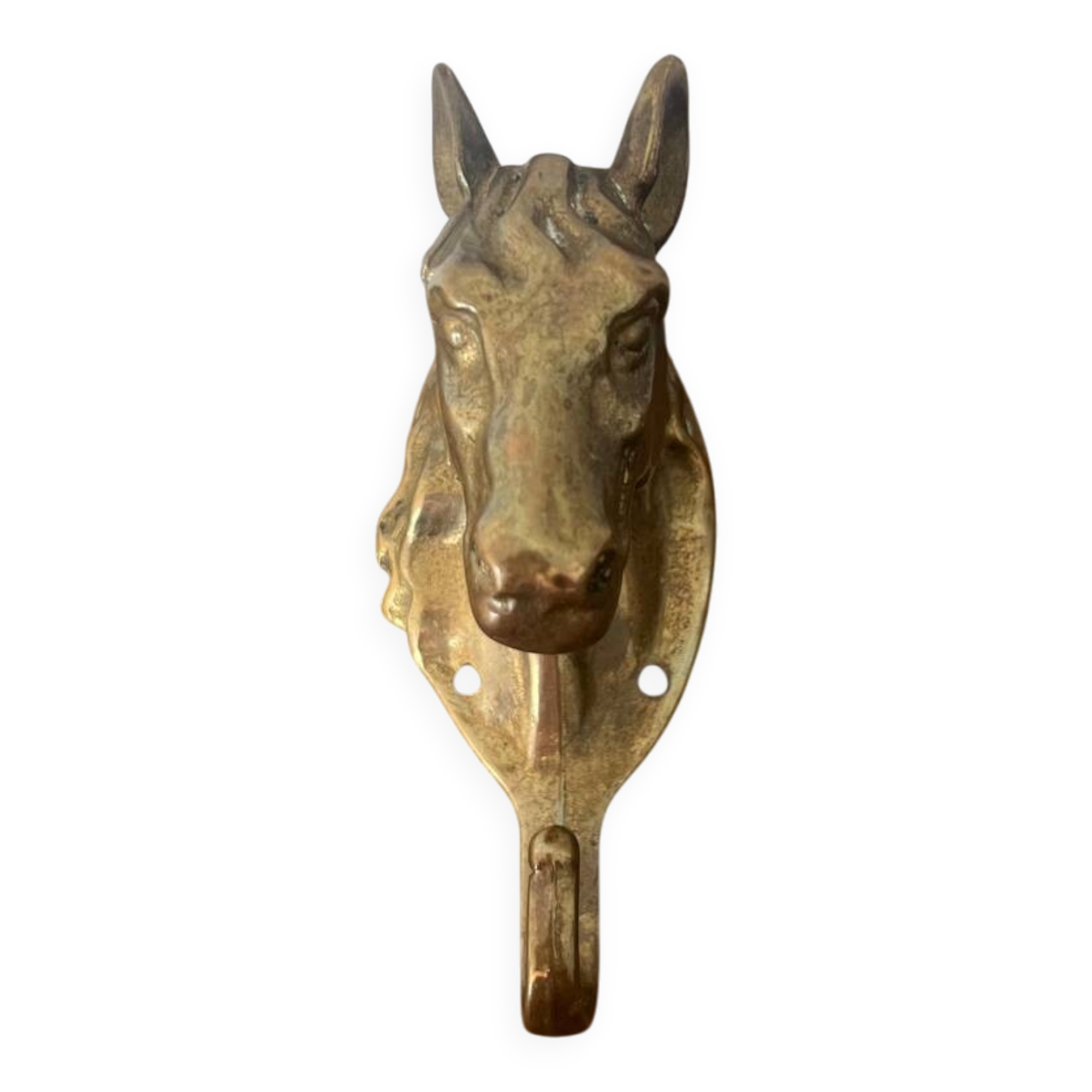 Horse head coat hook