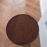 Old pedestal table with wooden top