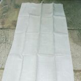 New linen tea towels embroidered AP