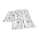 Set of 8 napkins, in white cotton, MONOGRAM DP.