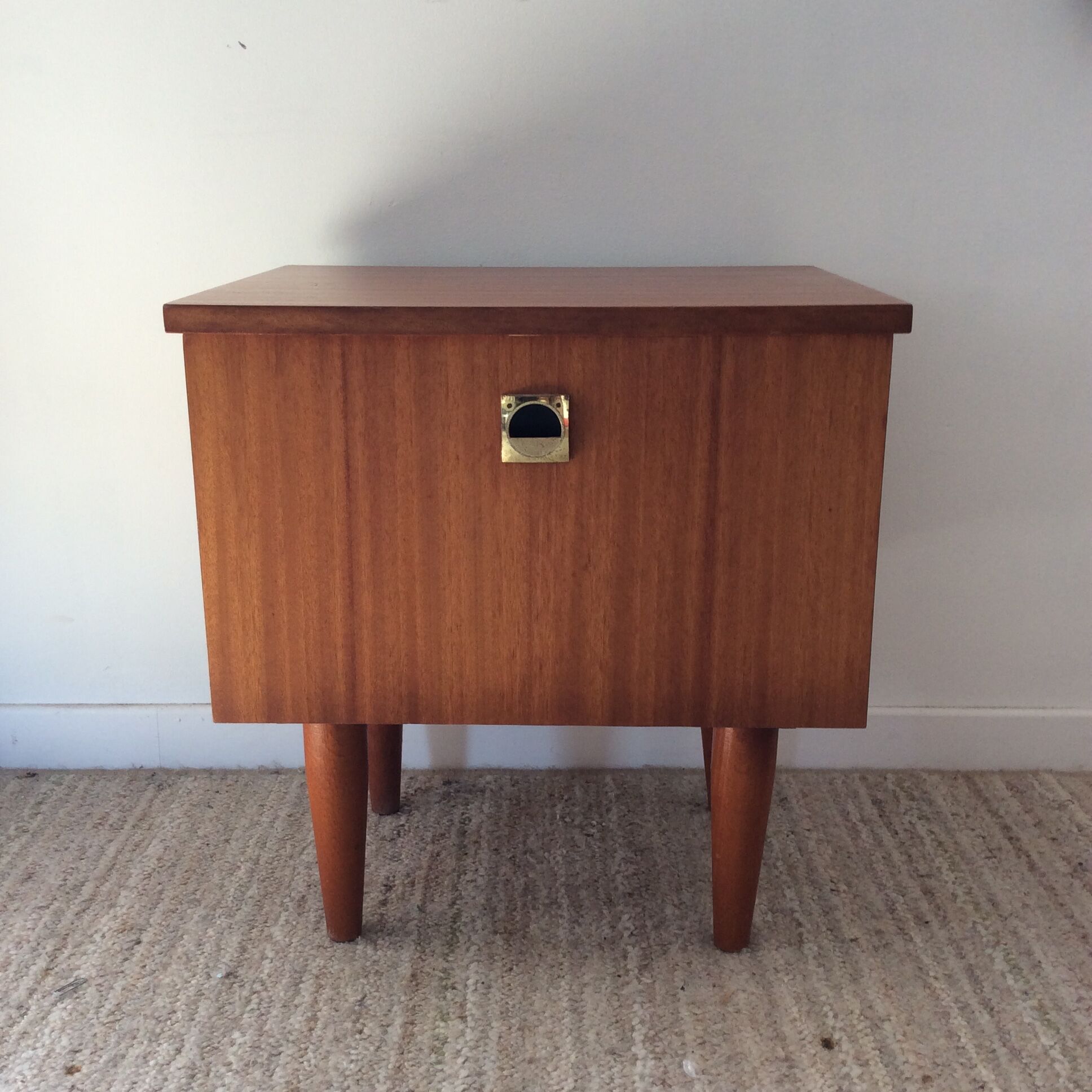 Vintage bedside from the 60s and 70s