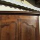Louis XV wardrobe, solid walnut