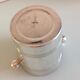 Silver metal ice bucket art deco style by Deschamps Freres
