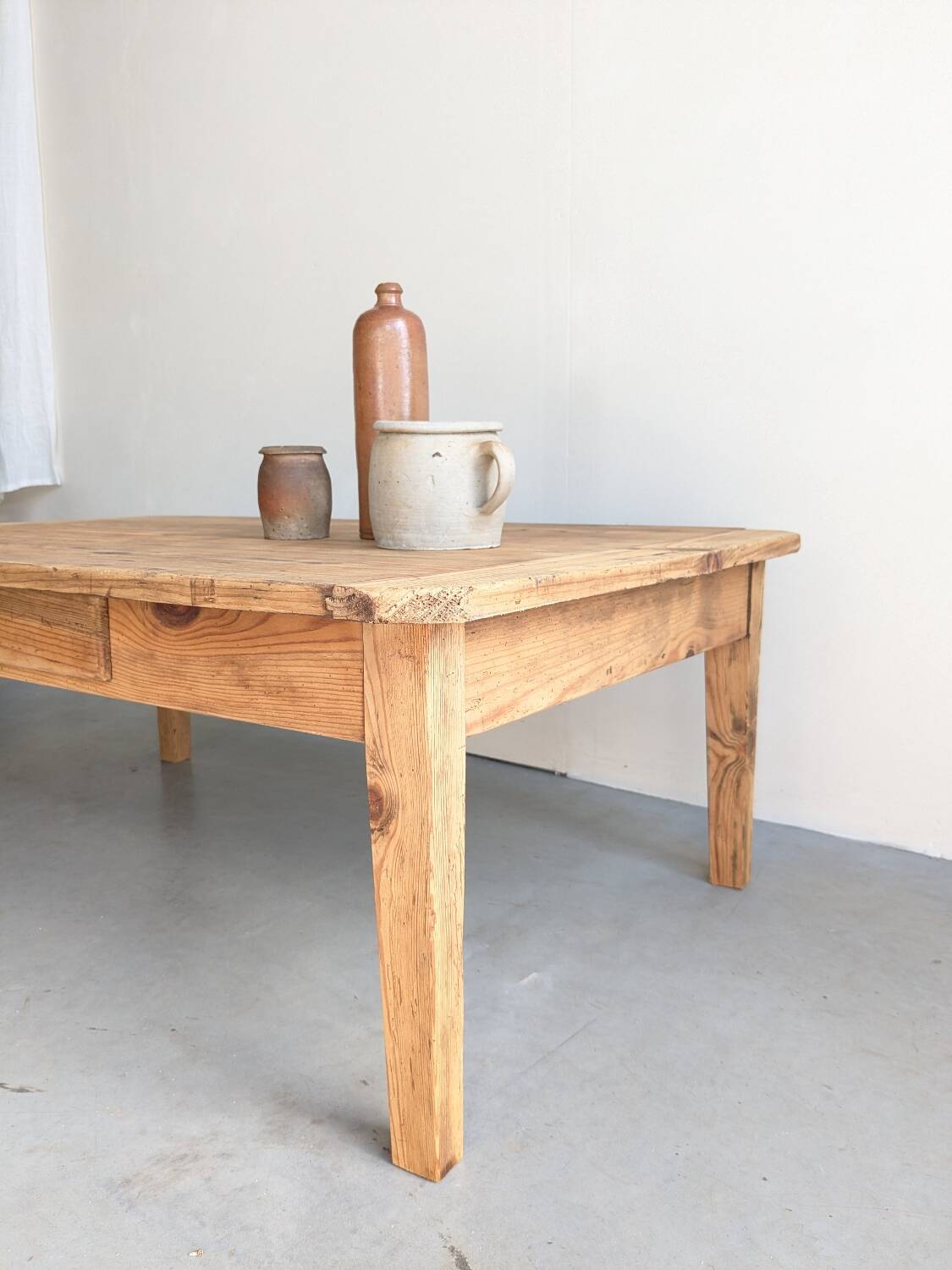 Table basse de ferme