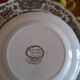 Ensemble 6 assiettes dessert 17 cm et un plat 25 cm Ridgway staffordshire england