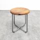 Tubular steel hocker by Karel Ort for Gottwald, 1930s