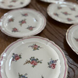 Bernardaud porcelain dessert plates