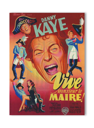 Affiche cinéma ancienne 1949 originale