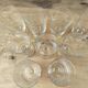 Set of 9 vintage Luminarc wine glasses, transparent Sweden model
