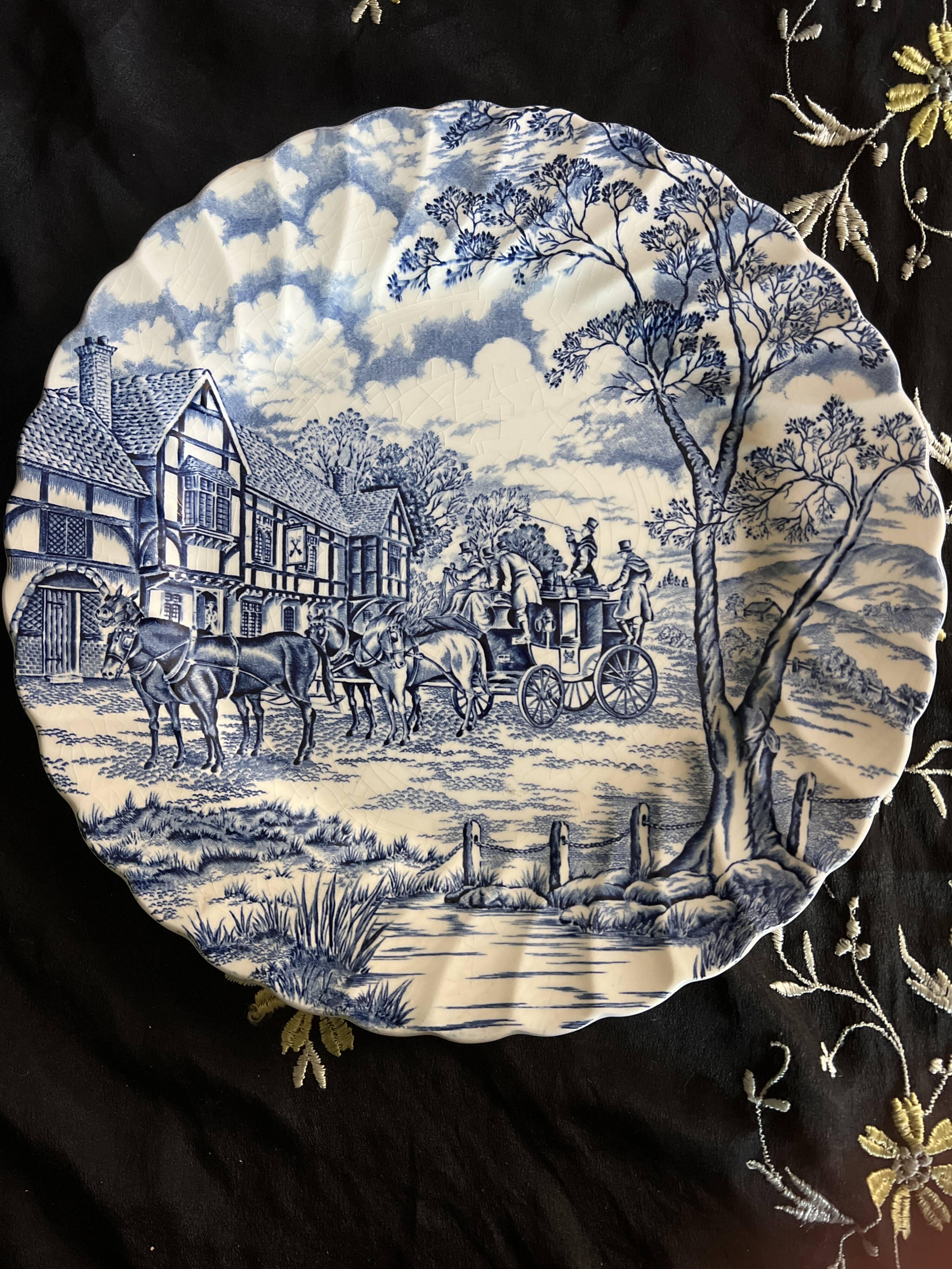 English plate