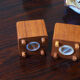 Scandinavian salt and pepper in teak