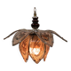 Vintage lampe suspendue lotus vintage élégante avec une lueur chaleureuse!