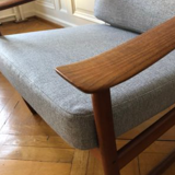 Danish FD130 armchair by Peter Hvidt & Orla Mølgaard-Nielsen for France & Søn, 1960