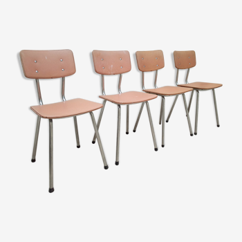 Série de 4 chaises de cuisine