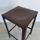 4 rare Matteo Grassi Warm Brown/Bordeaux Red Bark stools