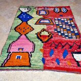 Moroccan Berber Boujaad Rug New 235 cm x 170 cm