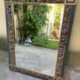 Mirror - frame with fruit decoration