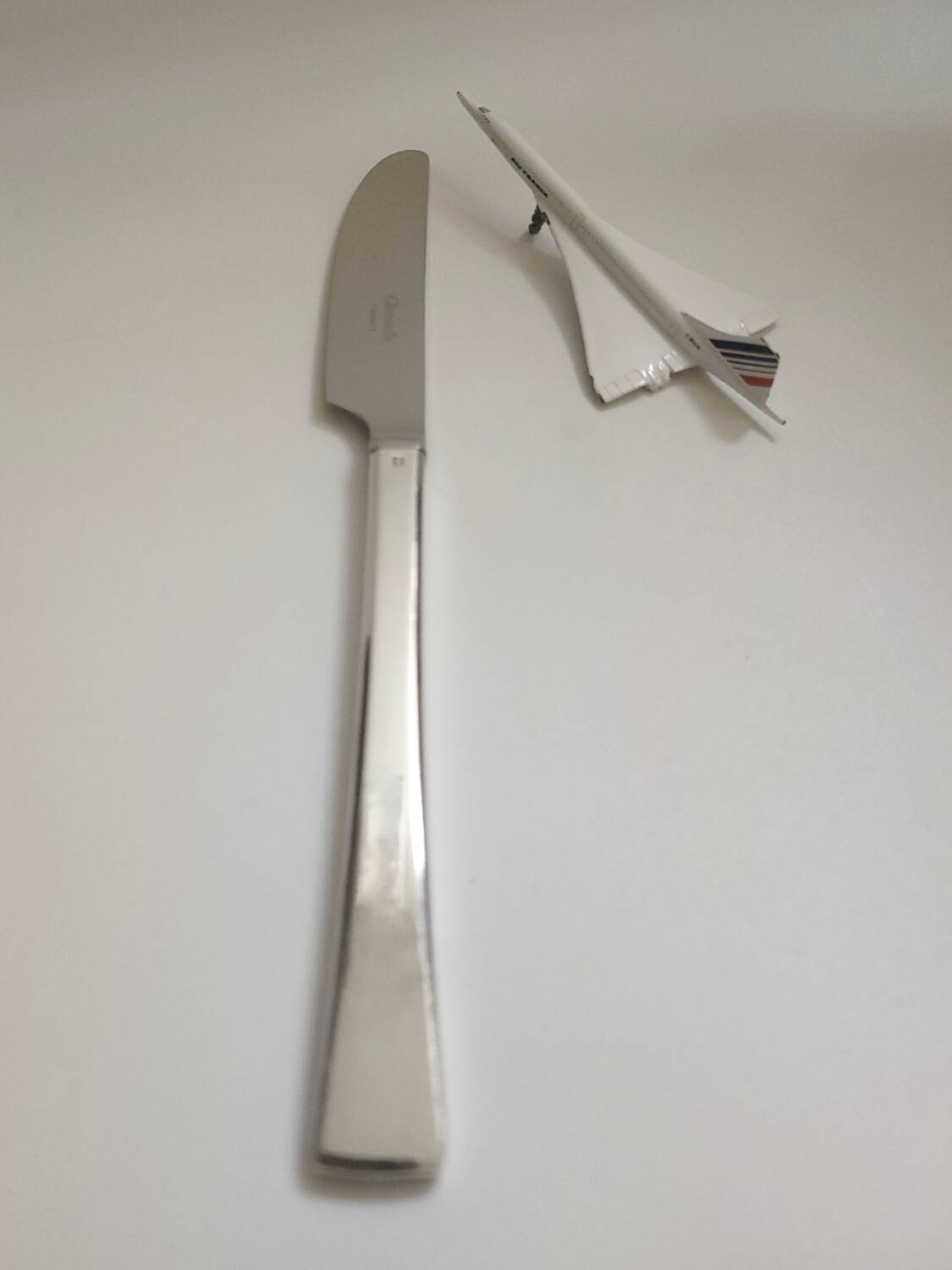 Christofle "Concorde" cutlery set – Icon of French design 1970, 53 pieces