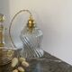 Vintage glass globe lamp