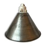 Conical lampshade iron and ceramic