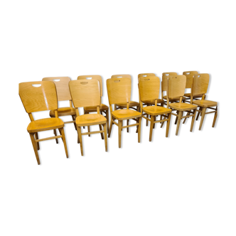 Set of 12 bistro chairs