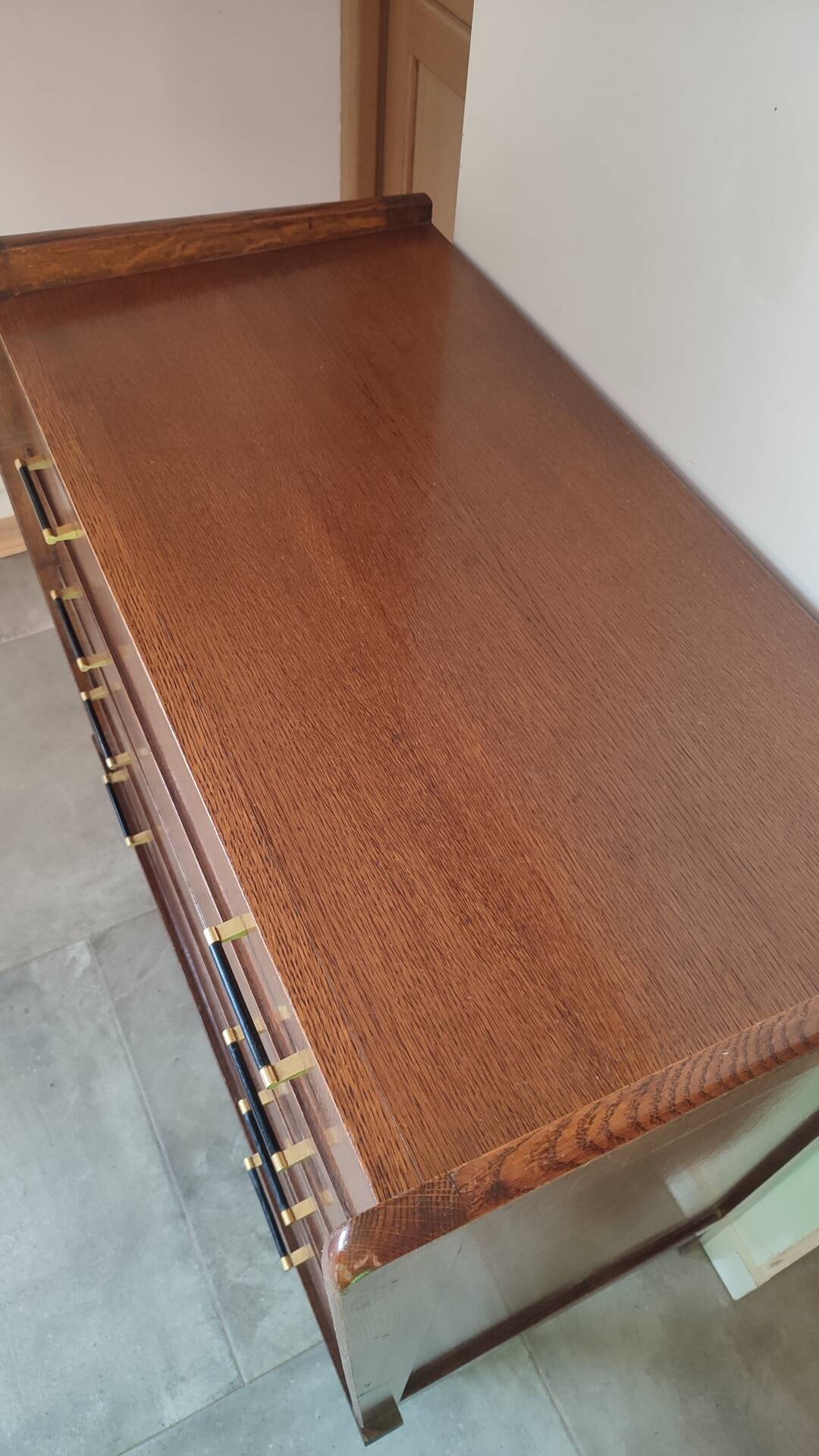 1960s compass leg chest of drawers