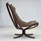 1970s, Norwegian design by Sigurd Ressel, armchair model "Falcon".