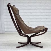 1970s, Norwegian design by Sigurd Ressel, armchair model "Falcon".