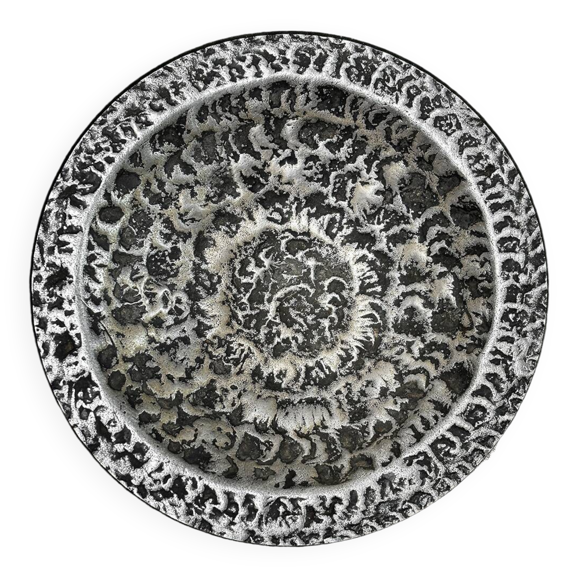Table d'appoint Marc D'haenens Sculpture Brutaliste, Belgique 1970's