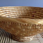 Corbeille en paille
