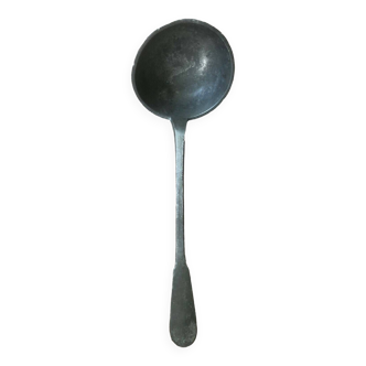 Old pewter ladle