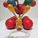 three toys wood nice snail rabbit vintage design FMF Kouvalias