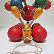three toys wood nice snail rabbit vintage design FMF Kouvalias