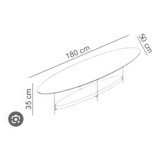 Table basse Molteni table basse panne cotta