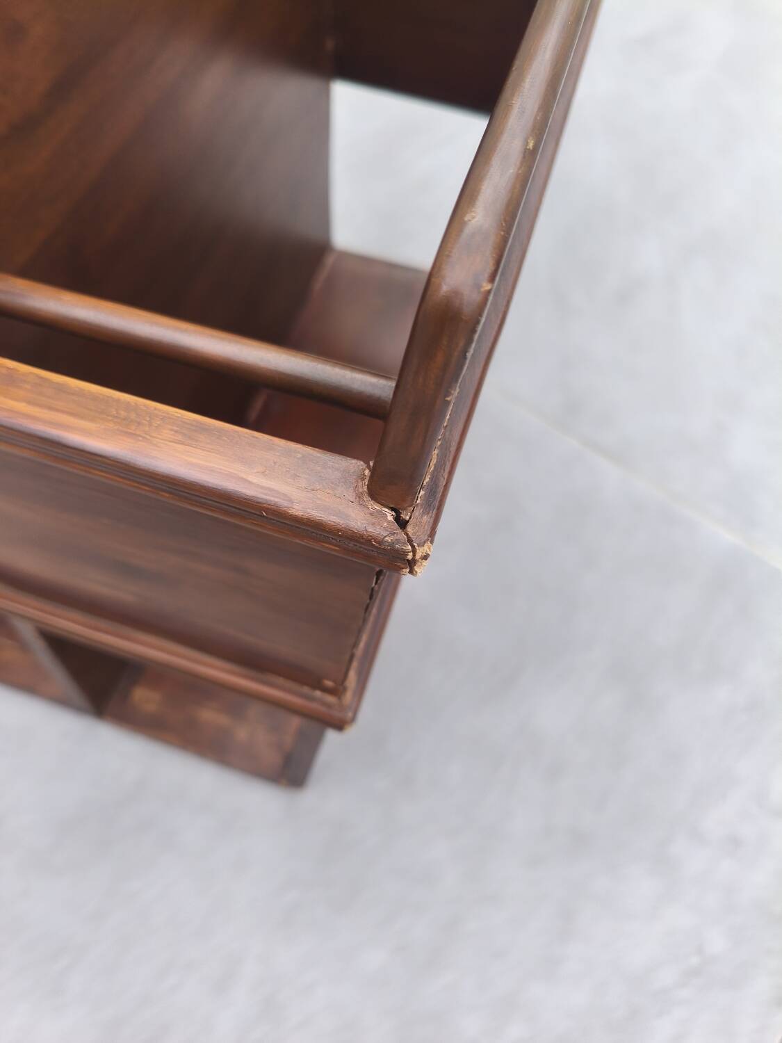 Porte revue en palissandre design scandinave