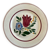Fanfan dinner plate from Digoin Sarreguemines