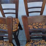 6 vintage brutalist chairs from the 1950s.