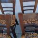 6 vintage brutalist chairs from the 1950s.
