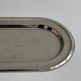 Petit plateau en inox à motif nœuds