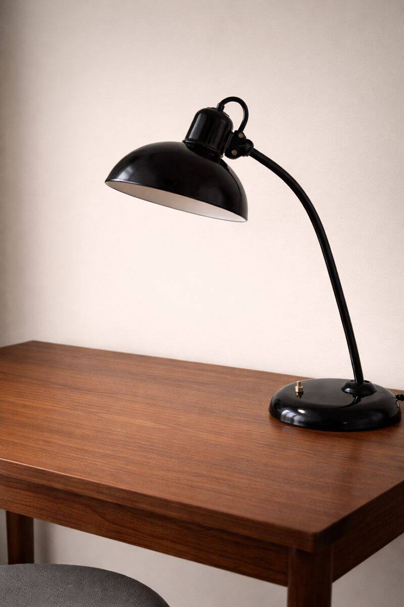 Kaiser idell 6556 desk lamp — Christian Dell Bauhaus, 1940s–1950s