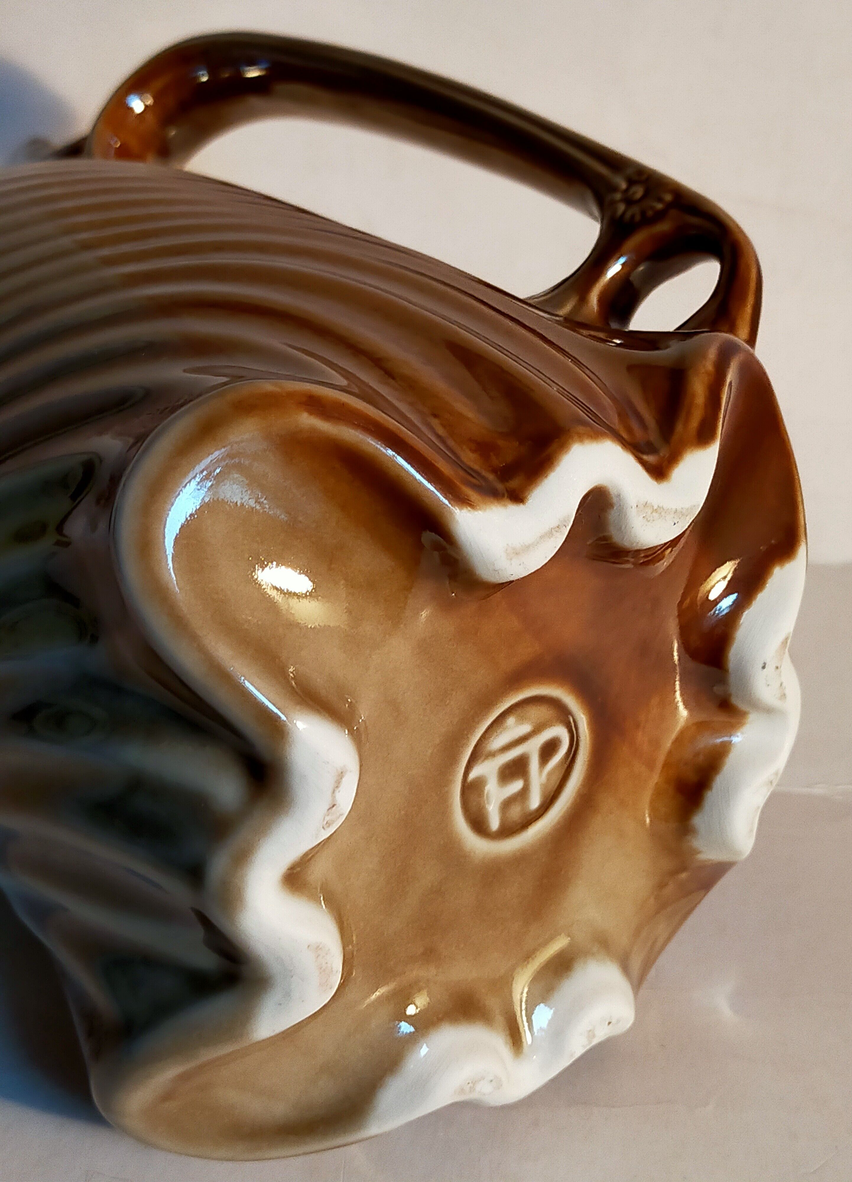 Pitcher Slurry Art-Nouveau early twentieth century